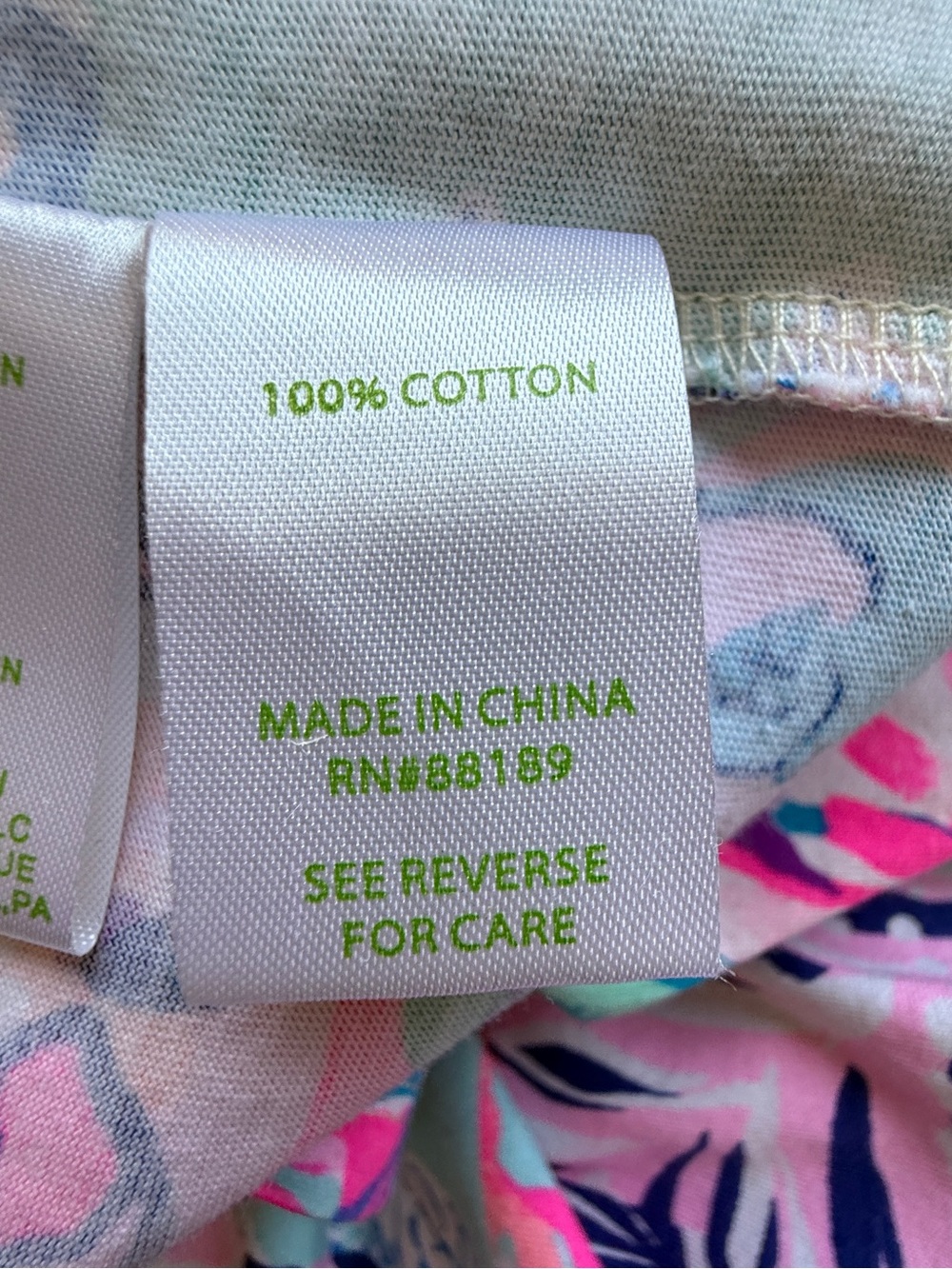 Lilly Pulitzer Loro Pink Patchwork Floral Tiered Cotton Maxi Dress Size M - Picture 12 of 15